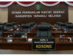 PAW DPRD Tapsel Tak Tuntas, Publik Minta Mahkamah Partai NasDem Jangan Bunuh Demokrasi