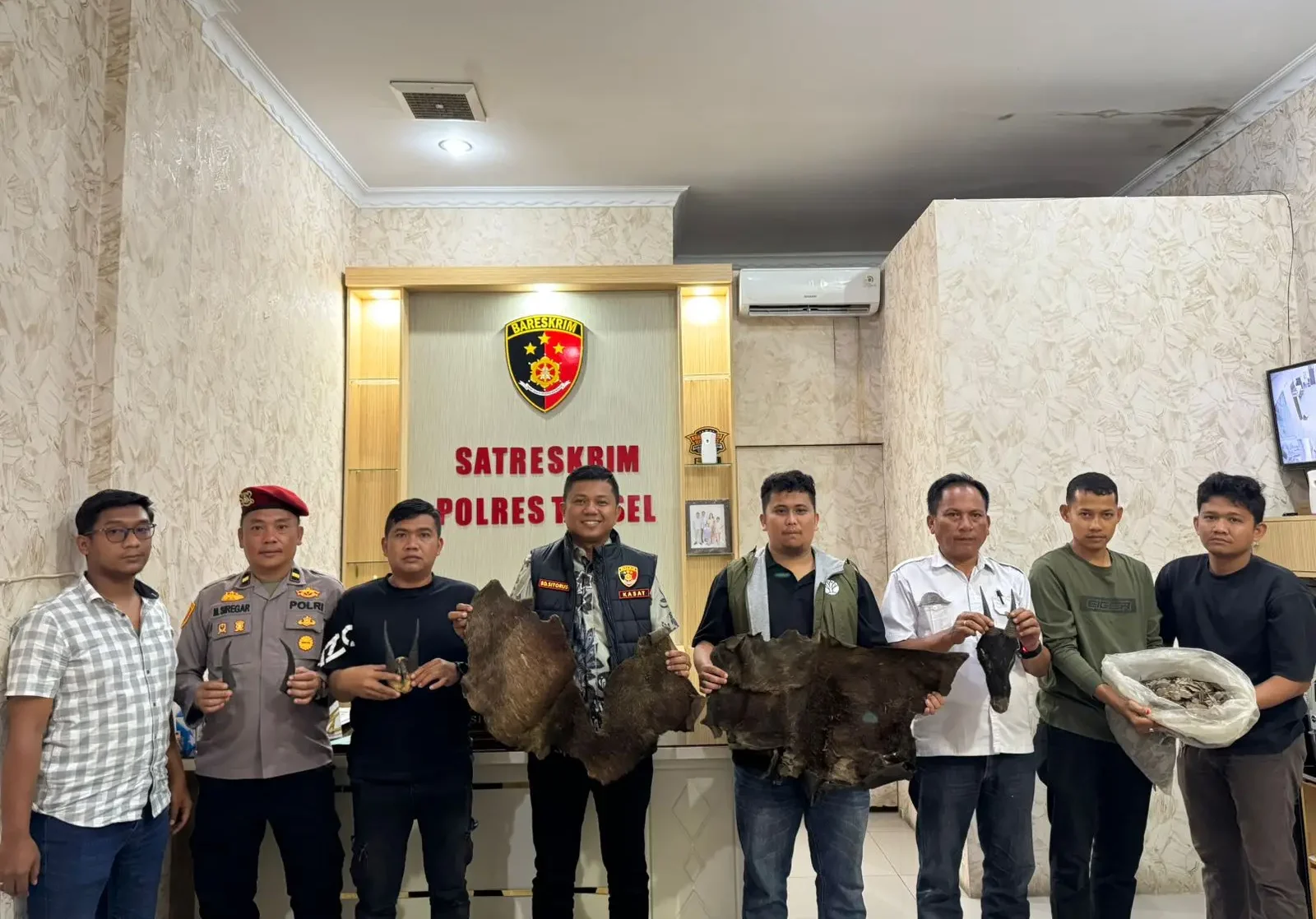 Perdagangan satwa dilindungi Tapanuli Selatan