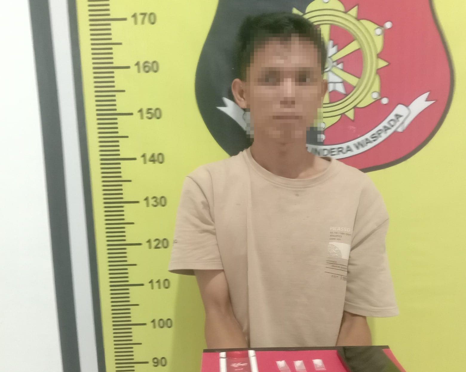 penangkapan pria diduga transaksi sabu di Paluta
