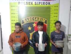 Bermodal Ember Kecil, Tiga Pria Diduga Pungli di Jalinsum Sipirok Diamankan Polisi
