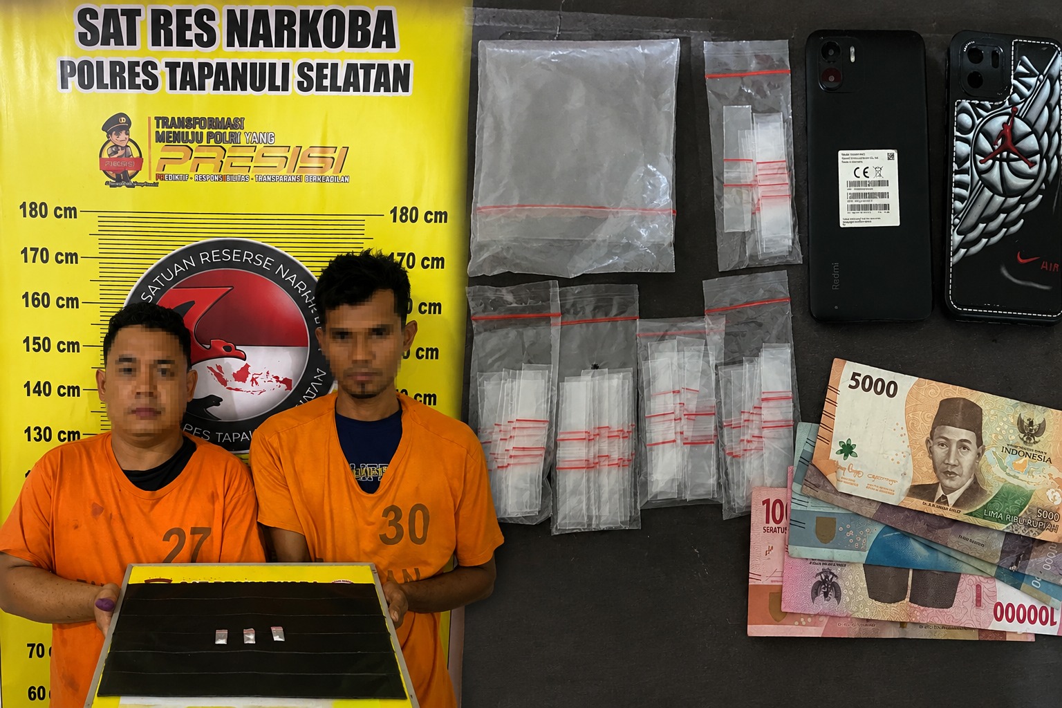Modus peredaran sabu Tapanuli Selatan