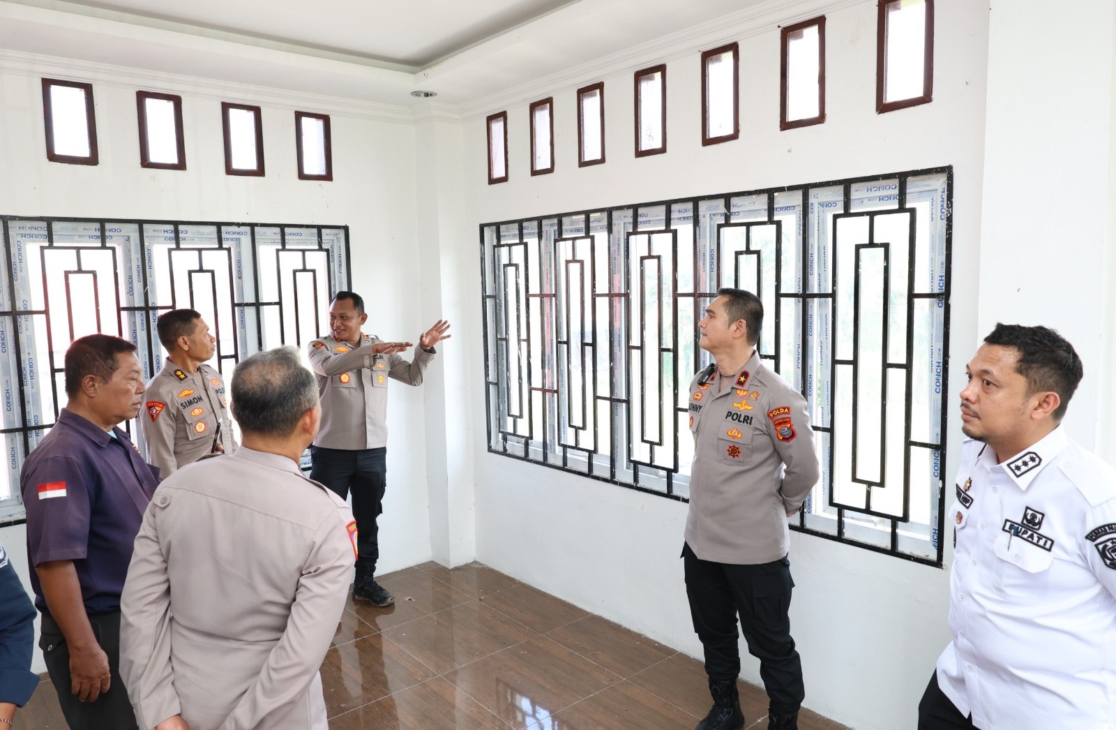 Mako Sementara Polres Padang Lawas Utara