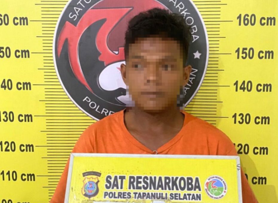 Pria pengangguran ditangkap narkoba Tapsel