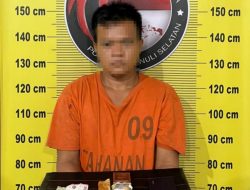 Simpan Sabu di Kotak Rokok, Satnarkoba Polres Tapsel Amankan Pria Pengangguran di Halongonan Paluta