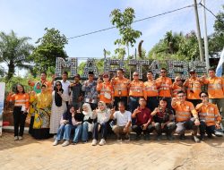 Taman Ecobrick Batang Toru Tapsel Diresmikan, Bahannya dari Daur Ulang Sampah Plastik