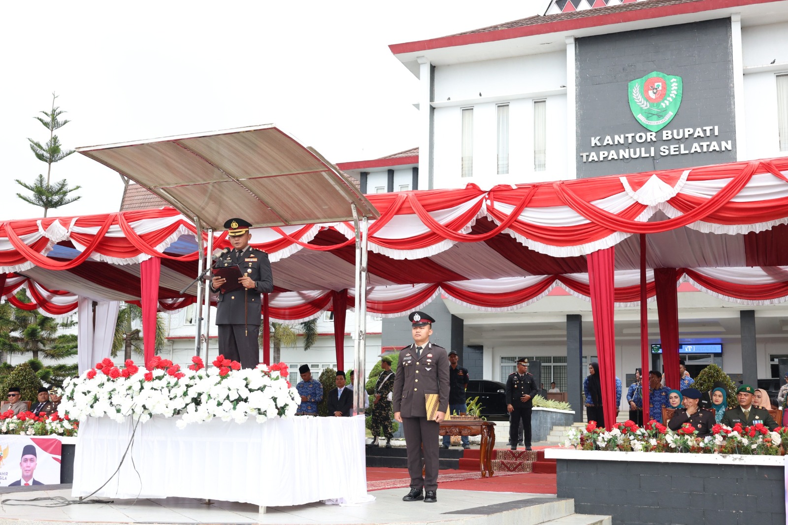 Kapolres Tapanuli Selatan pimpin Upacara Hari Lahir Pancasila