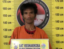 Polres Tapsel Ungkap Dugaan Peredaran Sabu, Kurir Dijanjikan Upah Rp30 Ribu dan Sabu Gratis