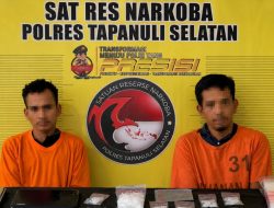 Dua Petani di Paluta Diamankan, Polisi Sita 25,15 Gram Sabu di Paluta