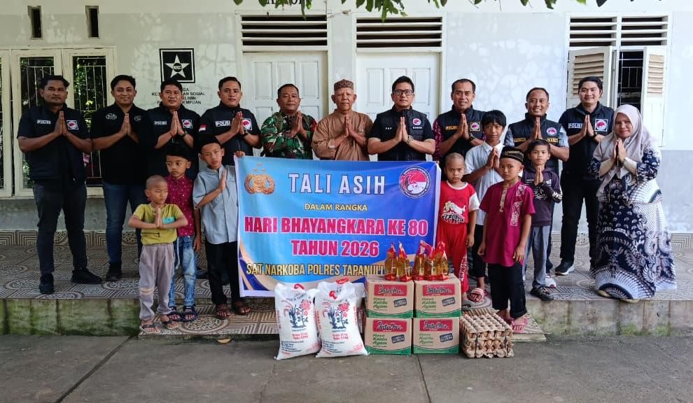Bansos Satresnarkoba Polres Tapsel