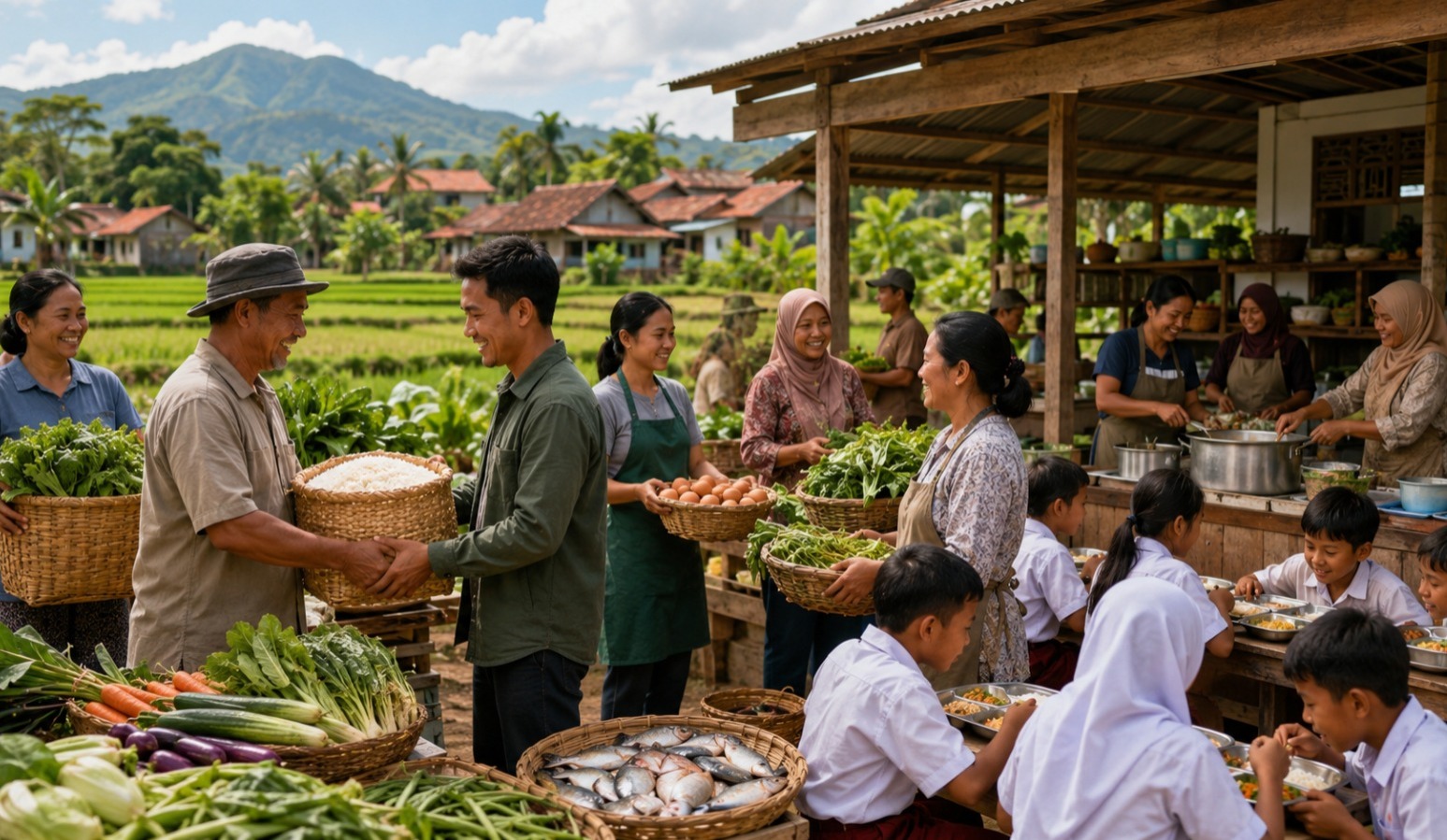 MBG dan KDMP untuk ekonomi lokal
