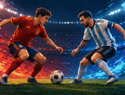 Messi Ubah Peran, Argentina Hancurkan Mimpi Inggris di Menit Akhir