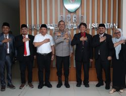 Awali Tugas dengan Merangkul, AKBP Anton Santoso Bangun Kedekatan dengan Wakil Rakyat