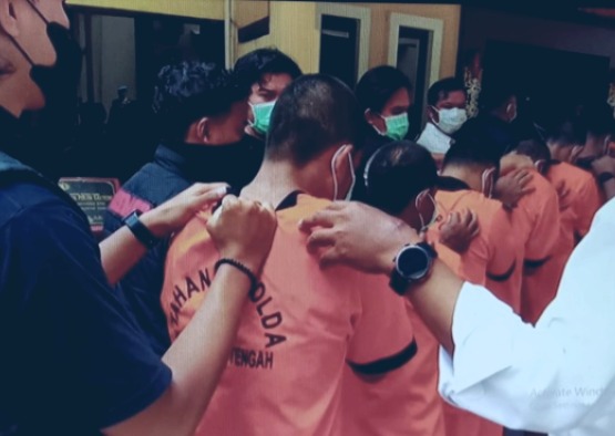 kasus pembunuhan tiga polisi Katingan