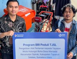 BRI Peduli Hadir Untuk Petani Sipirok
