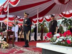 Jadi Inspektur Upacara, ini Pesan Kapolres Tapsel kepada Pemuda