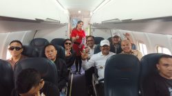 Penerbangan Perdana Wings Air, Saipullah Ajak Kepala Daerah Tabagsel Jaga Keberlanjutan Rute