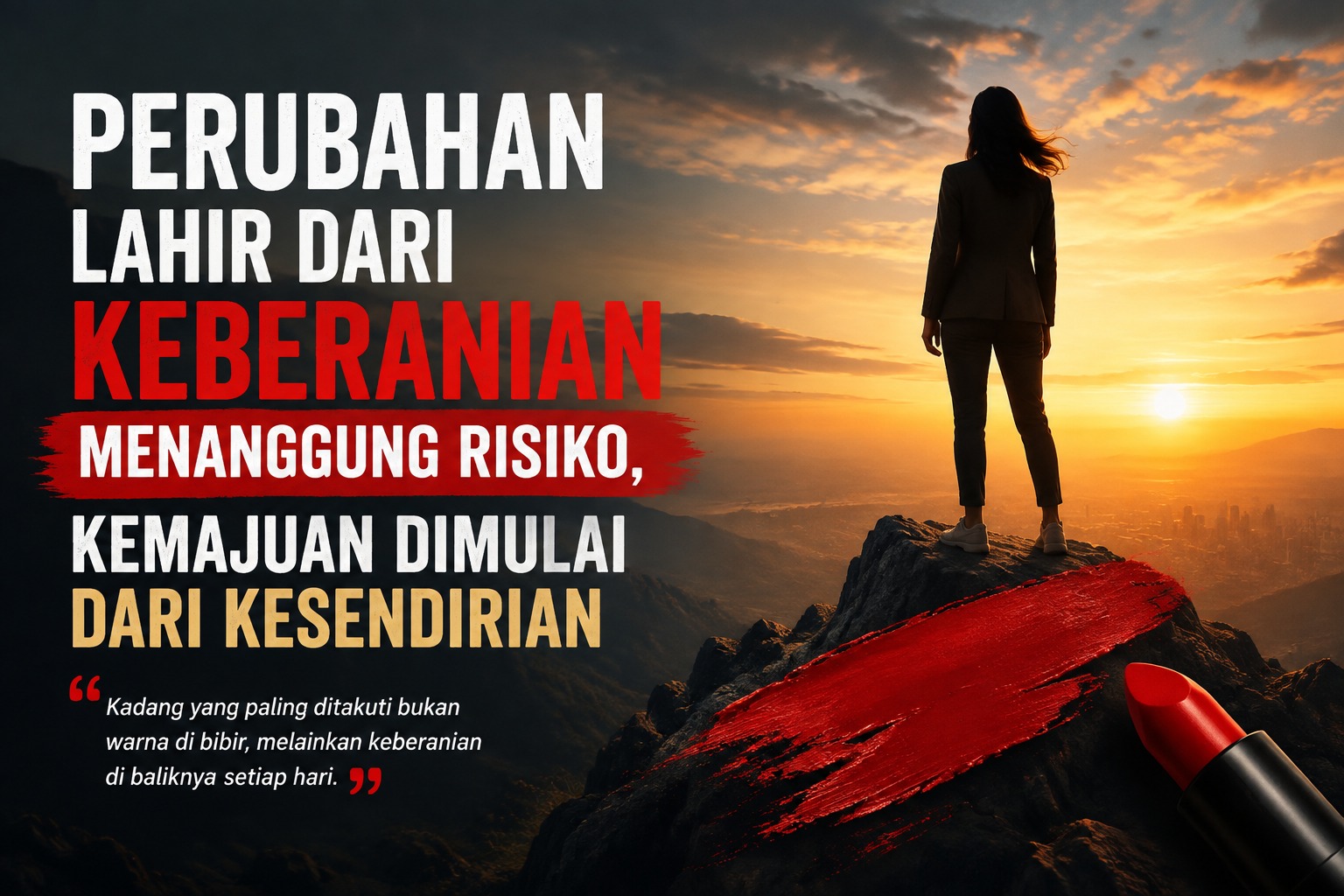 keberanian menanggung risiko