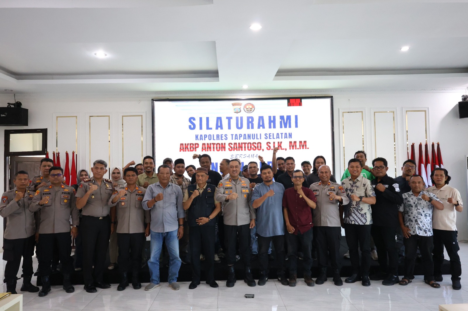 Kapolres Tapsel Anton Santoso