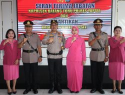 Rotasi Jabatan di Polres Tapsel, Kapolres Anton Dorong Kinerja yang Lebih Dekat dengan Warga