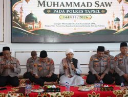 Kapolres Tapsel Ajak Personel Jadikan Akhlak Rasulullah “Napas” dalam Bertugas
