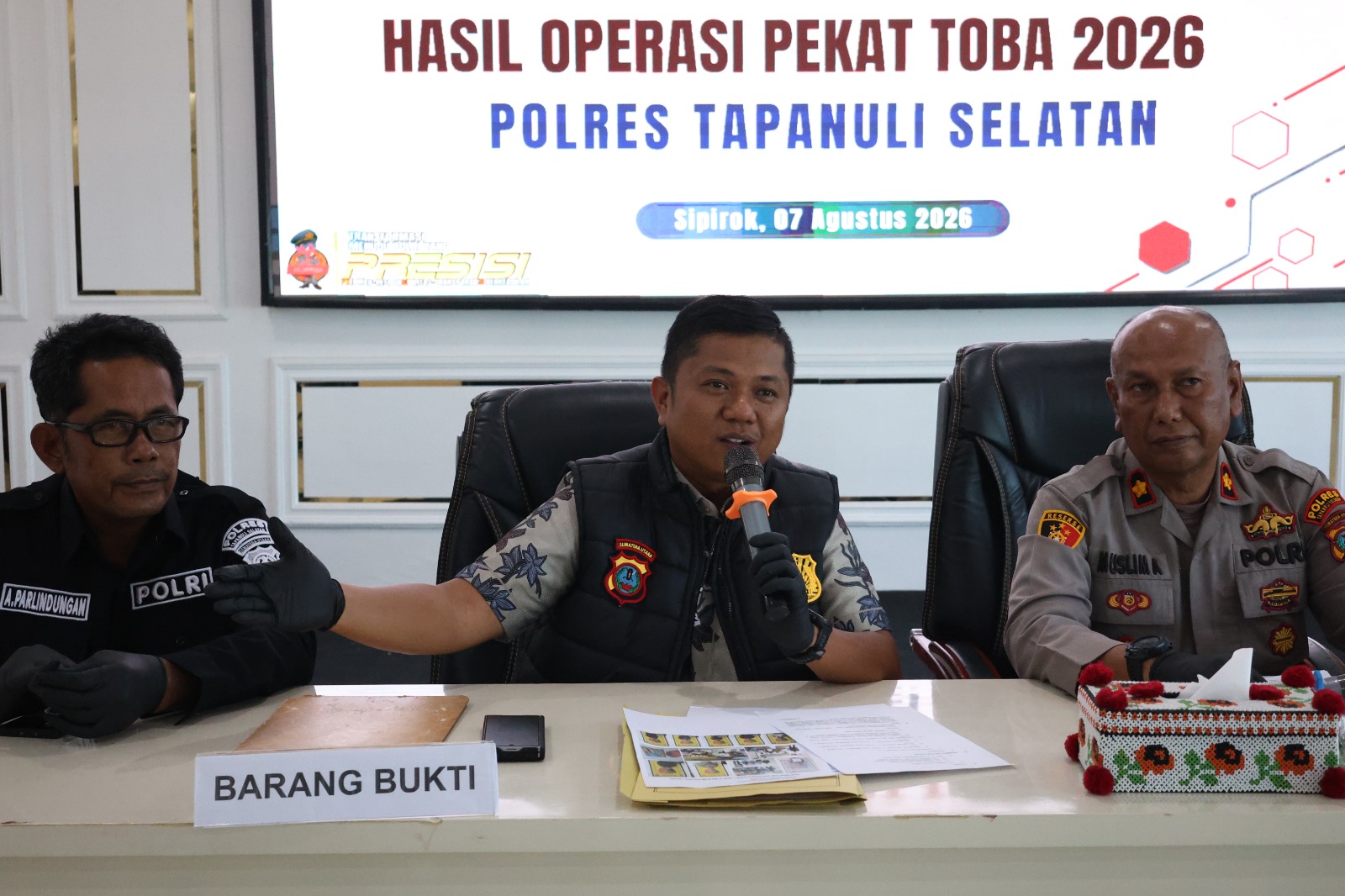 Kasat Reskrim Polres Tapsel ungkap 11 perkara