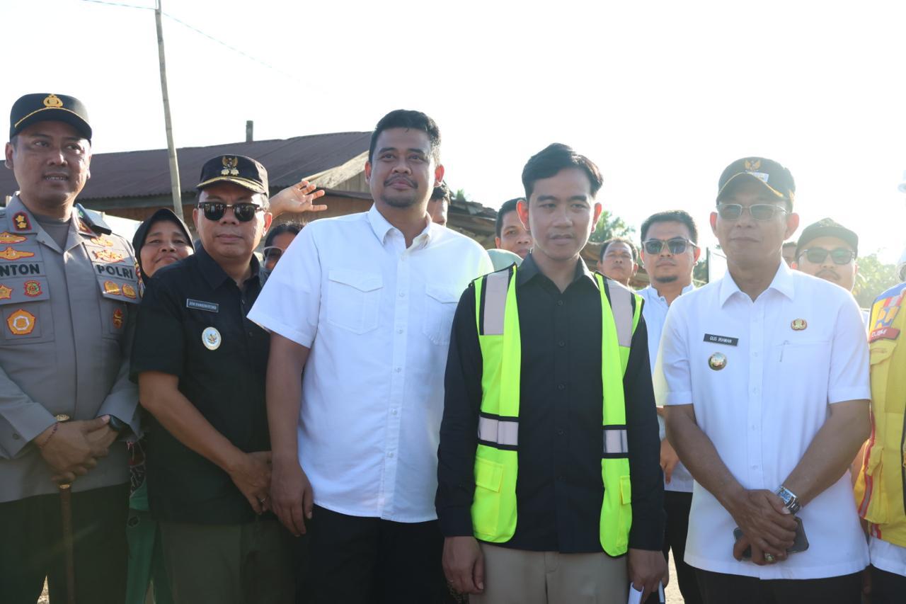 Polres Tapsel kawal kunjungan Wapres Gibran