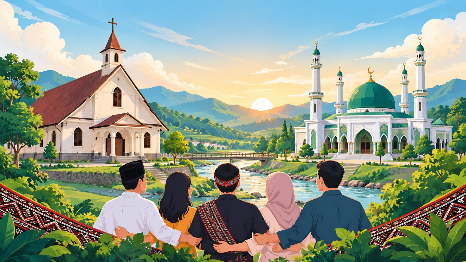 Belajar Toleransi dari Satu Kamar dan Kampung di Tapanuli Selatan