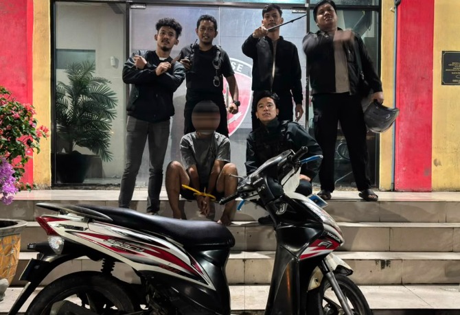 Tim Macan Polres Pelabuhan Belawan tangkap pelaku begal