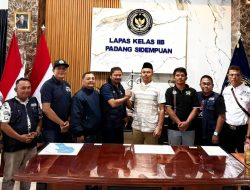 Silaturahmi ke Lapas Padangsidimpuan, ini Kata Ketua JMSI Tabagsel