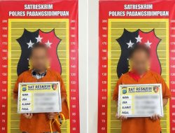 Pencuri Spesialis Rumah Kosong di Sidimpuan Ditangkap