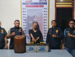 Komitmen Bersama Masyarakat, Polres Tapsel Ungkap Lima Kasus Kejahatan Sepanjang September