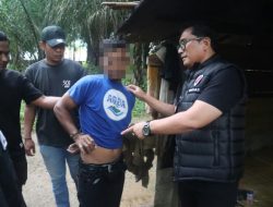 Polres Tapsel Gerebek Sarang Narkoba di Batang Toru, Pria Diamankan Bersama Sabu
