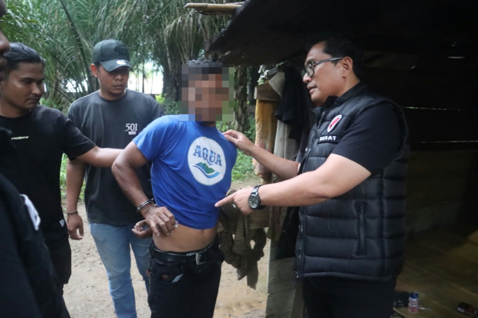 Gerebek Sarang Narkoba di Batang Toru