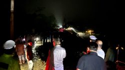 Jalan Amblas di Marsada Tapsel, Jalinsum Sipirok–Medan Ditutup Sementara