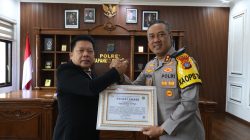 Komitmen Berantas Narkoba Berbuah Apresiasi, Kapolres Tapsel Raih Polmas Award